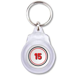15 Certificate - Round Plastic Key Ring 15 Certificate - Round Plastic Key Ring