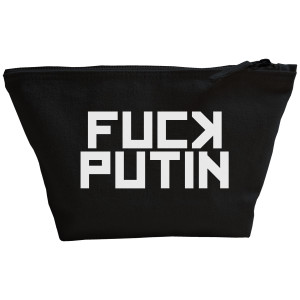 F*ck Putin - Black Make Up Bag F*ck Putin - Black Make Up Bag