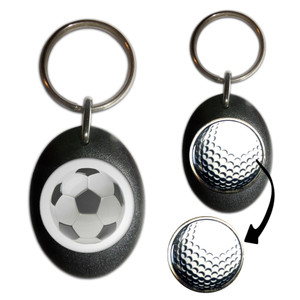 I Love Football - Golf Ball Marker Key Ring