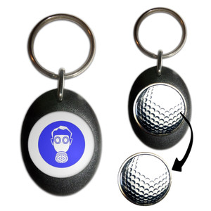 Respiratory - Golf Ball Marker Key Ring