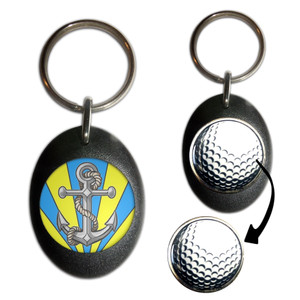 Anchor - Golf Ball Marker Key Ring