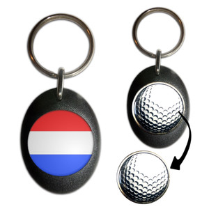 Holland Flag - Golf Ball Marker Key Ring