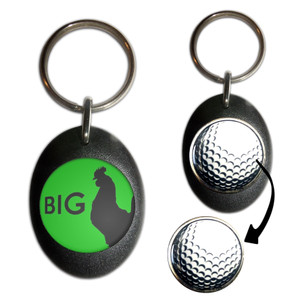 Big Cock - Golf Ball Marker Key Ring