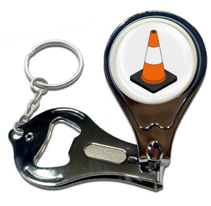 Traffic Cone - Nail Clipper Bottle Opener