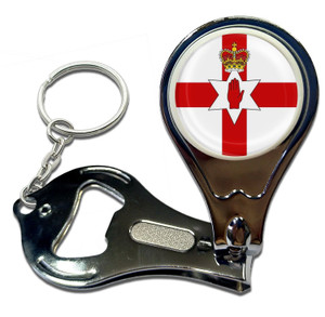 Northern Ireland Flag - Nail Clipper Bottle Opener