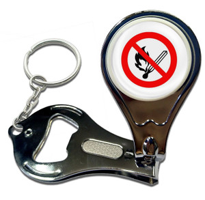 No Naked Flames - Nail Clipper Bottle Opener