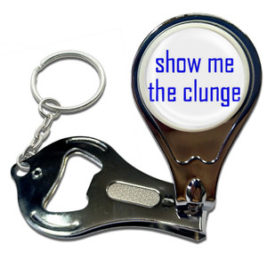 Show Me The Clunge - Nail Clipper Bottle Opener Show Me The Clunge - Nail Clipper Bottle Opener