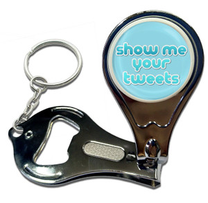 Show Me Your Tweets - Nail Clipper Bottle Opener