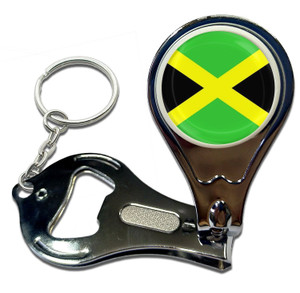 Jamaica Flag - Nail Clipper Bottle Opener