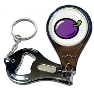 Fruit Machine Plum - Nail Clipper Bottle Opener