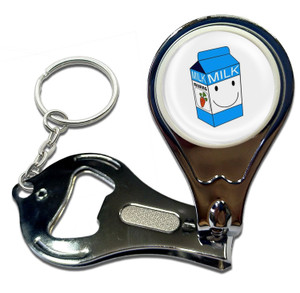 Milk Carton - Nail Clipper Bottle Opener Milk Carton - Nail Clipper Bottle Opener