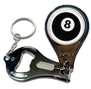 8 Ball - Nail Clipper Bottle Opener