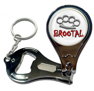 Br00tal Knuckleduster - Nail Clipper Bottle Opener