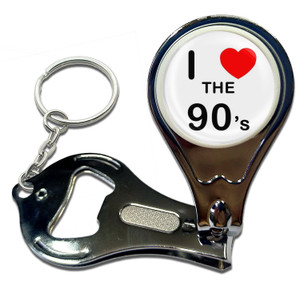 I Love The 90's - Nail Clipper Bottle Opener I Love The 90's - Nail Clipper Bottle Opener