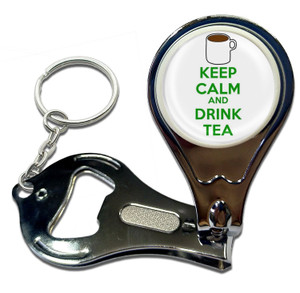 Keep Calm and Drink Tea - Nail Clipper Bottle Opener
