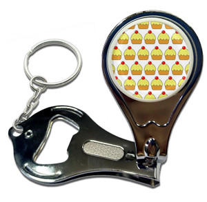 Cupcake Pattern - Nail Clipper Bottle Opener Cupcake Pattern - Nail Clipper Bottle Opener