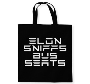 Elon Musk Sniffs Bus Seats Cotton Tote Bag Elon Musk Sniffs Bus Seats Cotton Tote Bag