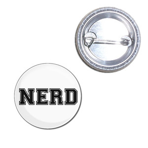 Varsity Nerd - Button Badge Varsity Nerd - Button Badge