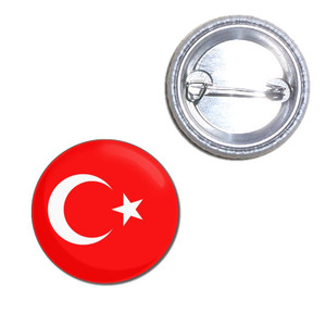 Turkey Flag - Button Badge