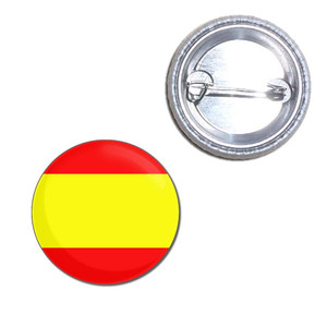 Spain Flag - Button Badge Spain Flag - Button Badge