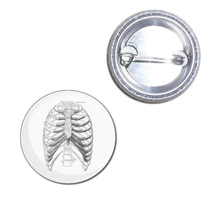 Ribcage - Button Badge Ribcage - Button Badge