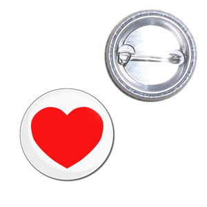 Heart - Button Badge