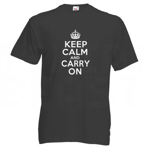 Keep Calm and Carry On - T Shirt