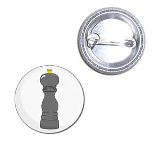Pepper Grinder - Button Badge Pepper Grinder - Button Badge