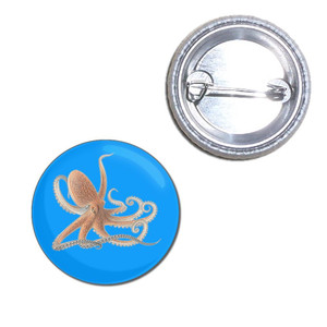 Octopus - Button Badge
