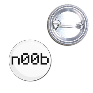 n00b - Button Badge n00b - Button Badge
