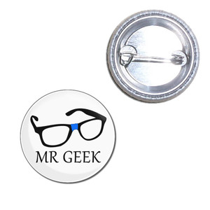 Mr Geek - Button Badge Mr Geek - Button Badge