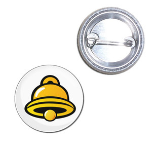 Fruit Machine Bell - Button Badge