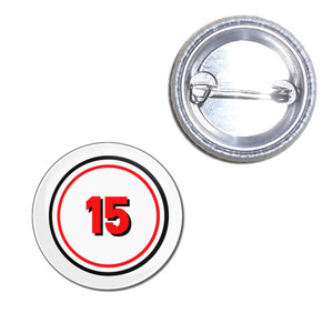15 Certificate - Button Badge