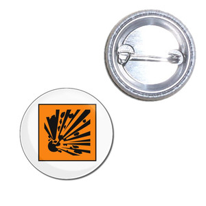 Explosives - Button Badge
