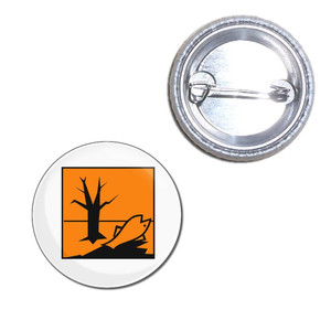 Enviromental Hazard - Button Badge Enviromental Hazard - Button Badge