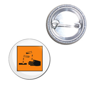 Corrosive - Button Badge