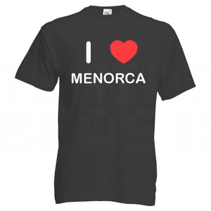I Love Menorca - T Shirt