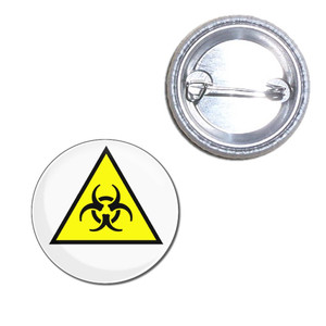 Biohazard - Button Badge
