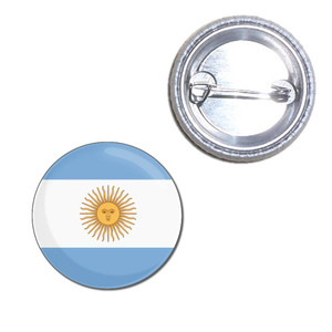Argentina Flag - Button Badge