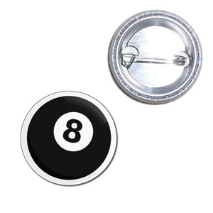 8 Ball - Button Badge