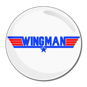 Wingman - Round Compact Mirror Wingman - Round Compact Mirror