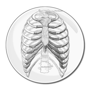Ribcage - Round Compact Mirror Ribcage - Round Compact Mirror