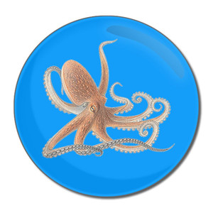 Octopus - Round Compact Mirror