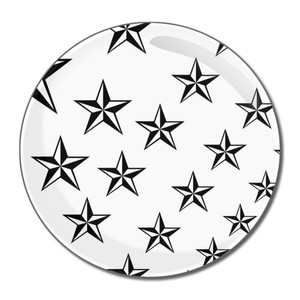 Nautical Stars - Round Compact Mirror
