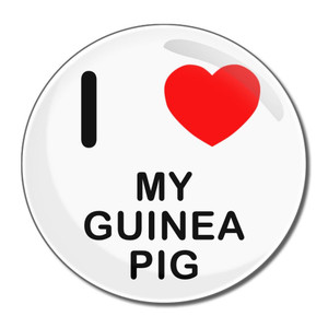 I Love My Guinea Pig - Round Compact Mirror I Love My Guinea Pig - Round Compact Mirror