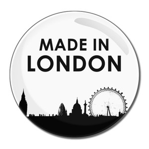 Made in London - Round Compact Mirror