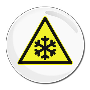 Low Temperature - Round Compact Mirror