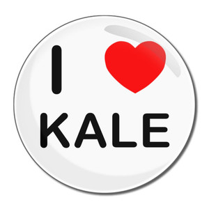 I Love Kale - Round Compact Mirror