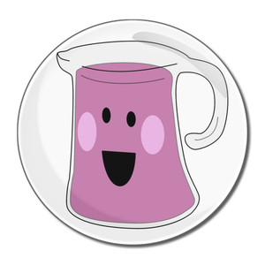 Jug of Juice - Round Compact Mirror