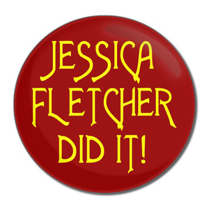 Jessica Fletcher Did It - Round Compact Mirror Jessica Fletcher Did It - Round Compact Mirror